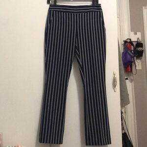 Hugo Boss Striped Trousers. Cute work pants.